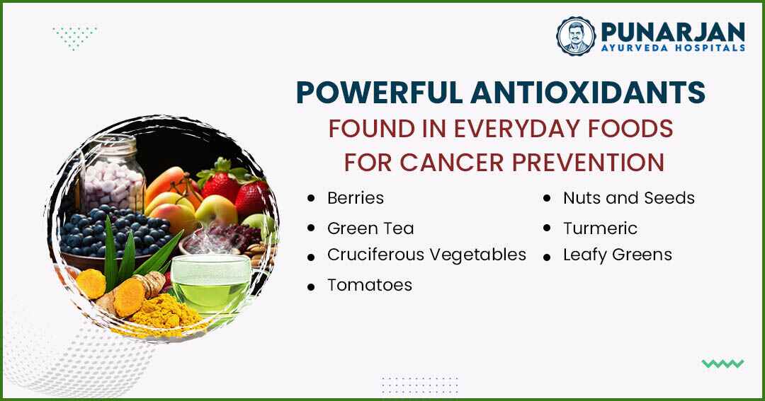You are currently viewing Powerful Antioxidants Found In Everyday Foods For Cancer Prevention